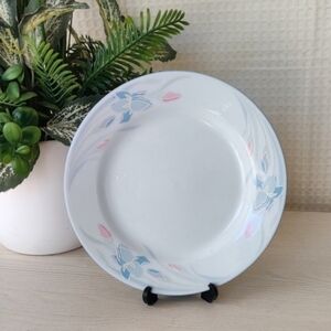 Iris Fresh Flowers by Excel 7" Fine China Desert Plates Set of 5